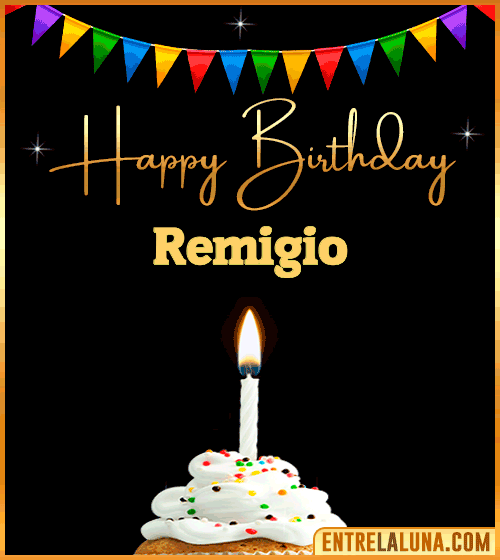 GiF Happy Birthday Remigio